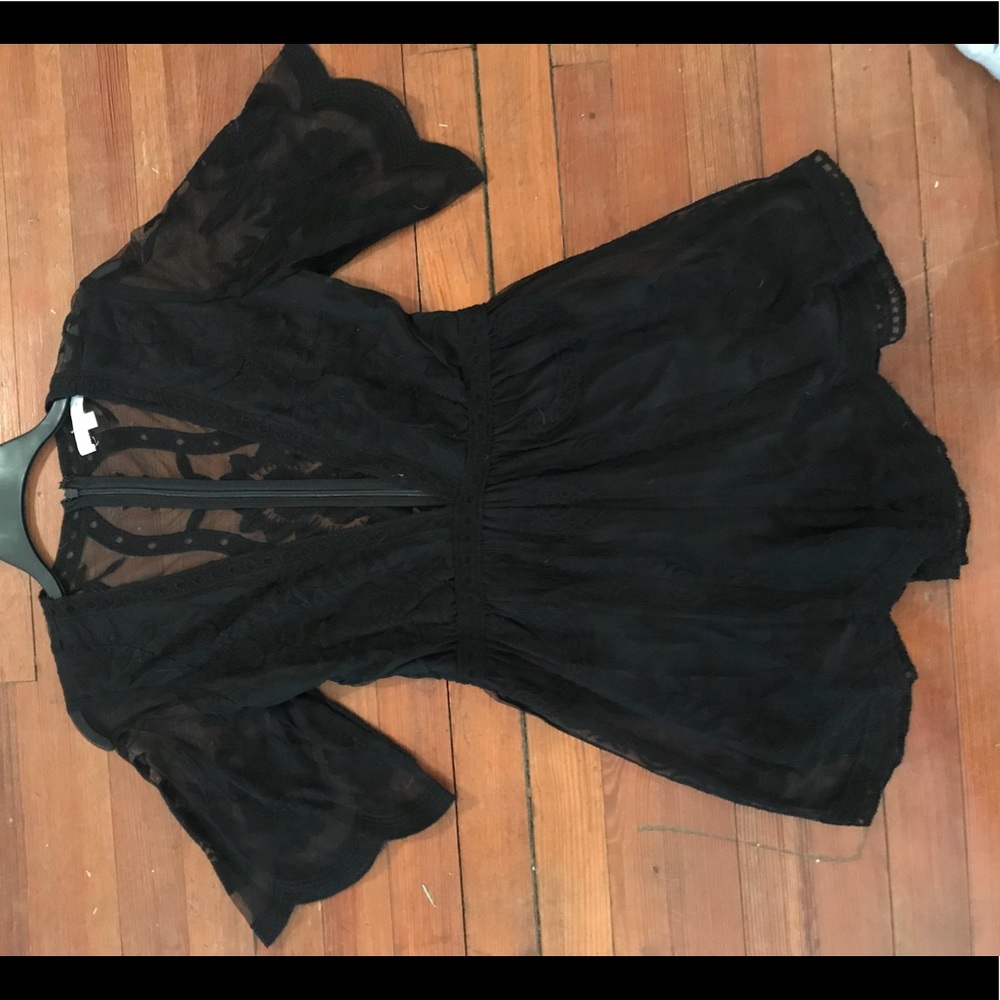 Honey Punch Lace Romper